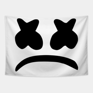 sad marshmello Tapestry