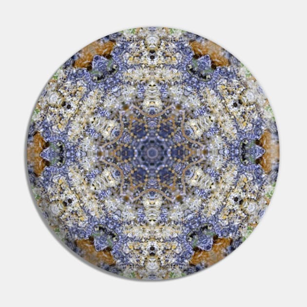 Herbal Mandala Pin by dmorissette