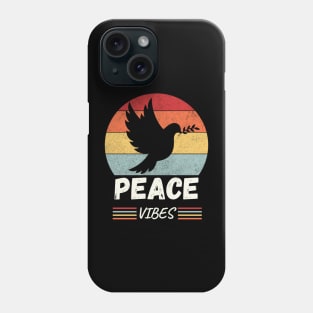 Retro Dove of Peace Phone Case