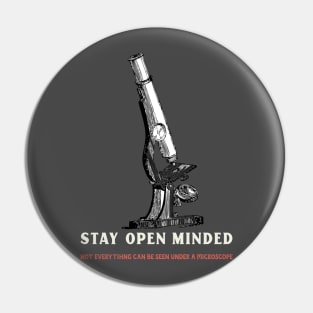 Stay Open Minded Pin