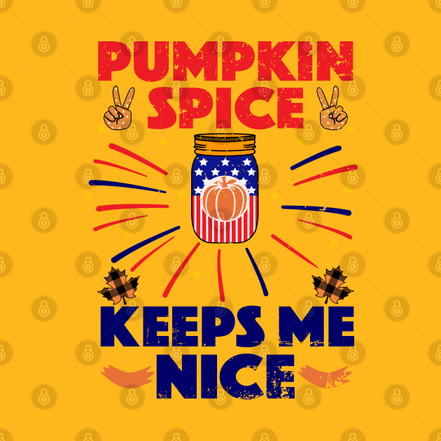 Discover Pumpkin Spice Keeps Me Nice T-Shirt