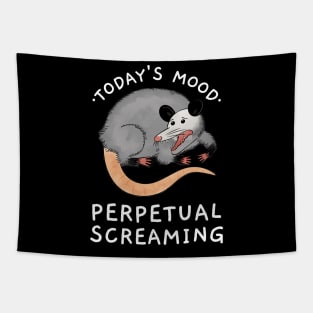 funny opossum Tapestry