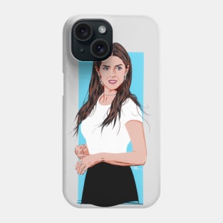 Anna Kendrick - An illustration by Paul Cemmick Phone Case