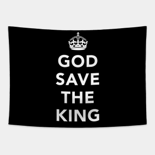 King Charles III Coronation - God Save The King! Tapestry