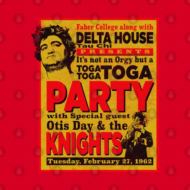 Delta House Flyer from Animal House by Alema Art