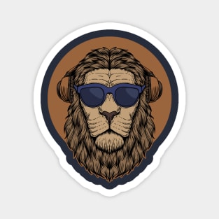 Cool Lion Head Magnet