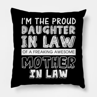 For the proud daughter   mother Pillow