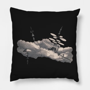 M. Nadar’s Flying Machines circa 1850 Pillow