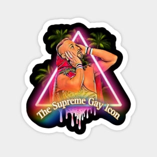 Supreme Gay Icon Palm Neon Magnet