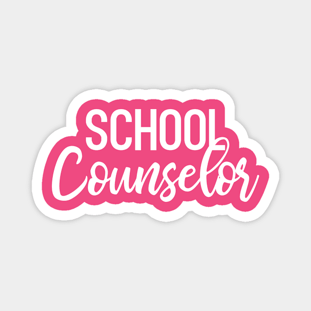 School Counselor gift Magnet by kapotka