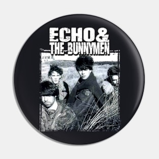 echo and the bunnymen Pin