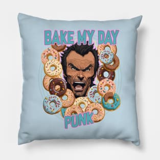 Bake my Day Punk Pillow