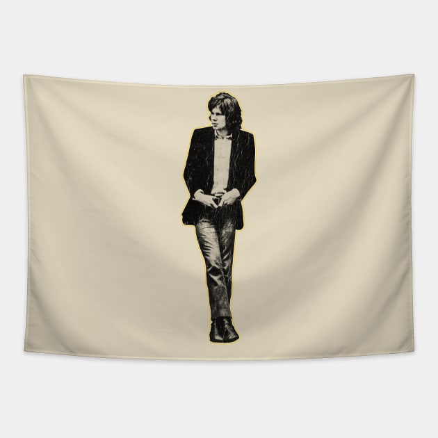 Retro Nick Drake Tapestry by MuraiKacerStore