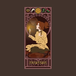 Anastasia - art nouveau T-Shirt