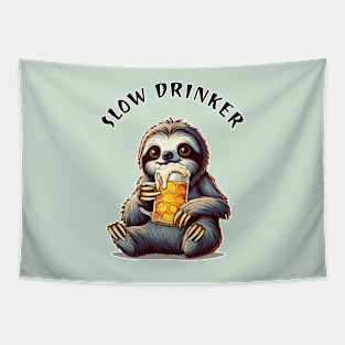 Sloth Slow Drinker Tapestry