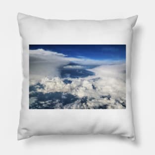 Huge Clouds Over Africa Taken From A Plane Pillow
