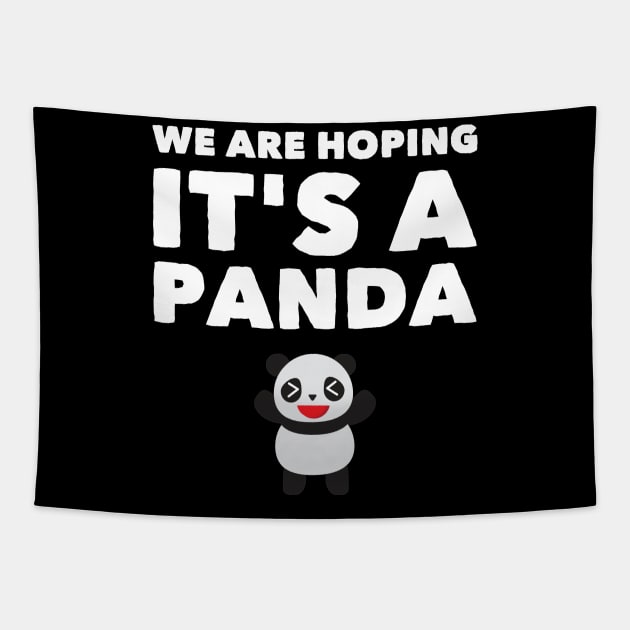 We're hoping it's a panda Tapestry by captainmood