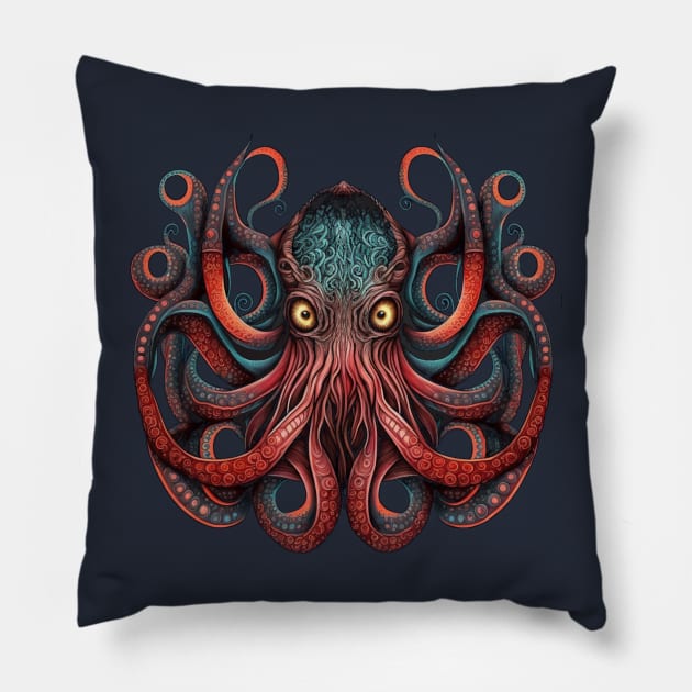 Octopus Pillow by Octoprocessor