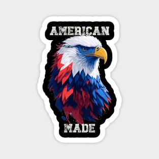 American Eagle American Made 4th of July Magnet