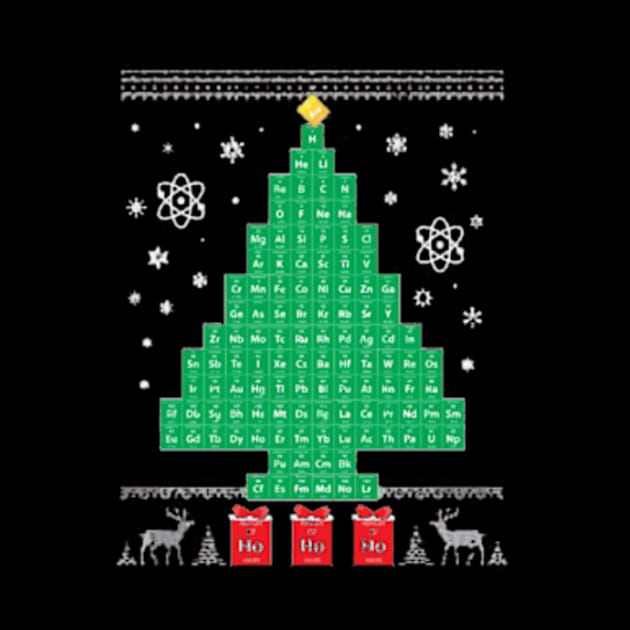 Chemistree Science Christmas by positive_negativeart