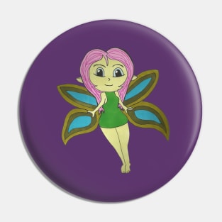 Little Green Fairy Pin