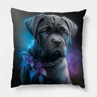 Cane Corso Puppy Portrait Pillow