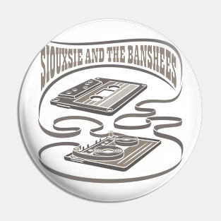 Siouxsie and the Banshees Exposed Cassette Pin