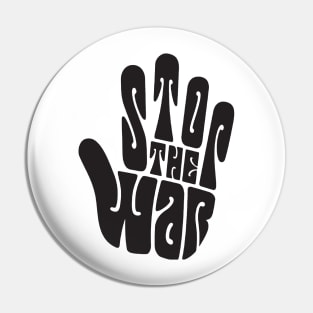 STOP THE WAR Pin