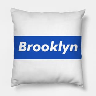 Brooklyn Box Logo Pillow