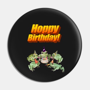 Hoppy Birthday Pin