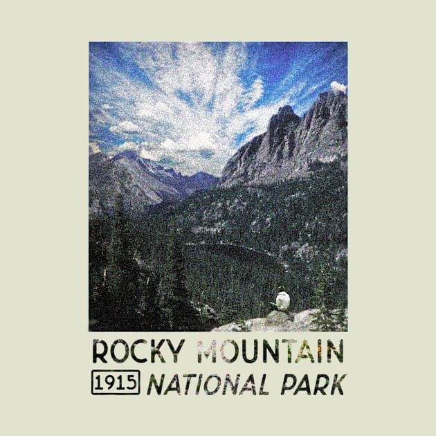 01. Rocky Mountain National Park - Pointillism by loudestkitten