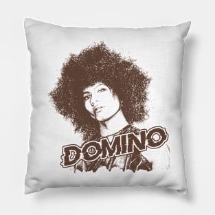 ZazieBeetz as domino themed raphic design by ironpalette Pillow