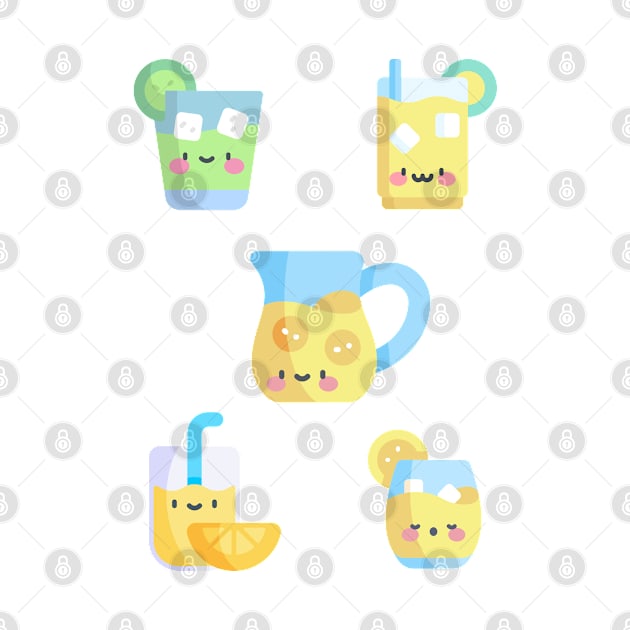 Cute lemonade - Kawaii lemonade - Lemonade squad by Kuro