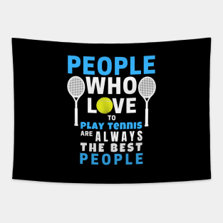 US Open People Who Love To Play Tennis Tapestry