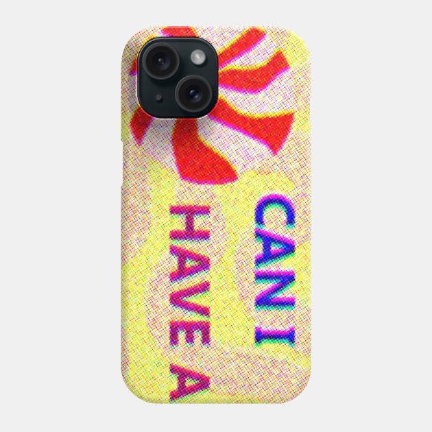 CAN I HAVE A PEPPERMINT 1 RETRO VAPORWAVE JACK STAUBER BASED Phone Case by Crimson M Letter Store