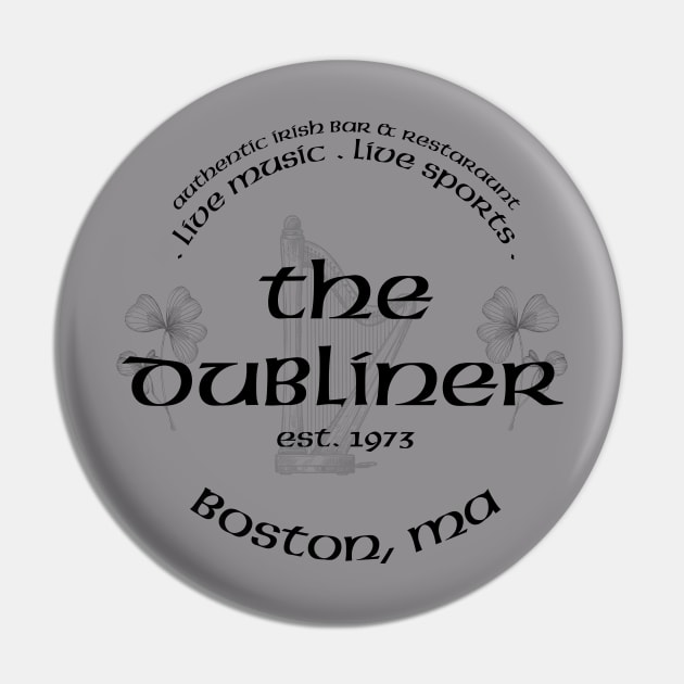The Dubliner Pin by Printed Passion