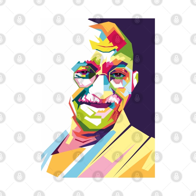 Mahatma Gandhi by erikhermawann22