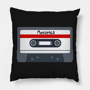 Cassette memories Pillow