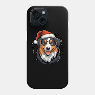 Australian Shepherd Christmas Phone Case