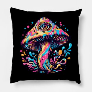 Psychedelic trip magical Mushroom Pillow