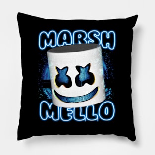 Marshmello Neon Pillow