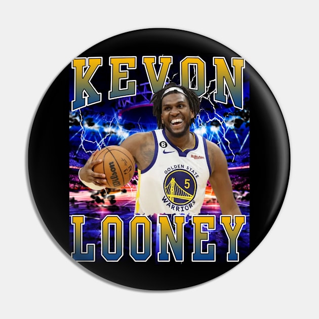 Kevon Looney Pin by Gojes Art