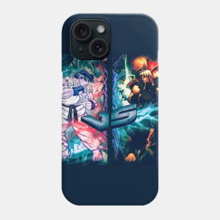 street fighter ryo vs ken gamer gift Phone Case