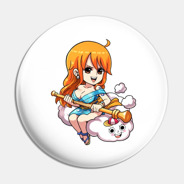 Nami & Zeus One Piece Wano Country Pin by Anime Access