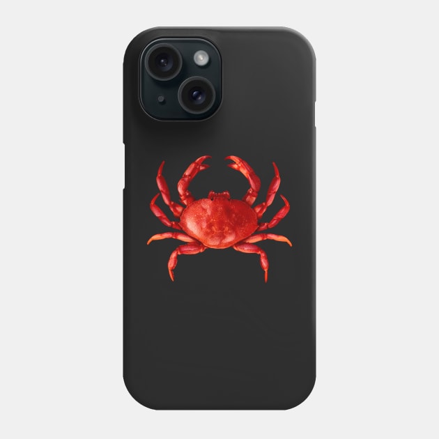 Red Crab Phone Case by lightidea