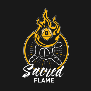 D&D Spell Sacred Flame T-Shirt