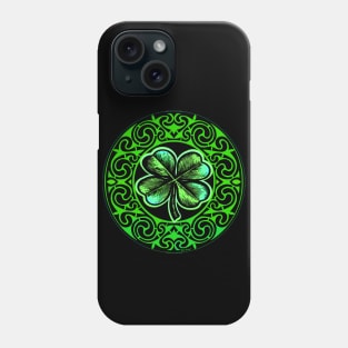 Shamrock Irish Celtic Fierceness Phone Case