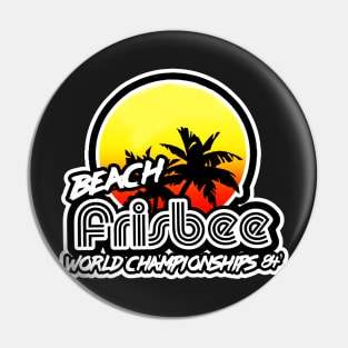 Beach Frisbee 84 Pin