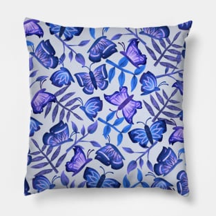 Butterflies live in the secret garden Pillow