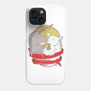 Unicorns and the Universe Phone Case